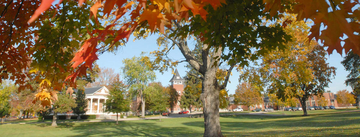 Campus de Thornton Academy en Saco, Maine